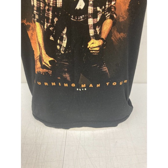 Dierks Bentley Burning Man 2019 Tour Black T-Shirt Size M Country Music Concert - Picture 3 of 5